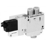 SMC solenoid valve 4 & 5 Port VQ1*6*, Body Ported, Single Unit